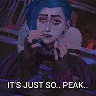 Arcane Jinx karis League_of_Legends reaction_image // 1920x1920 // 117KB