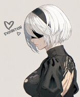 2B D.K NieR:Automata // 490x600 // 467KB